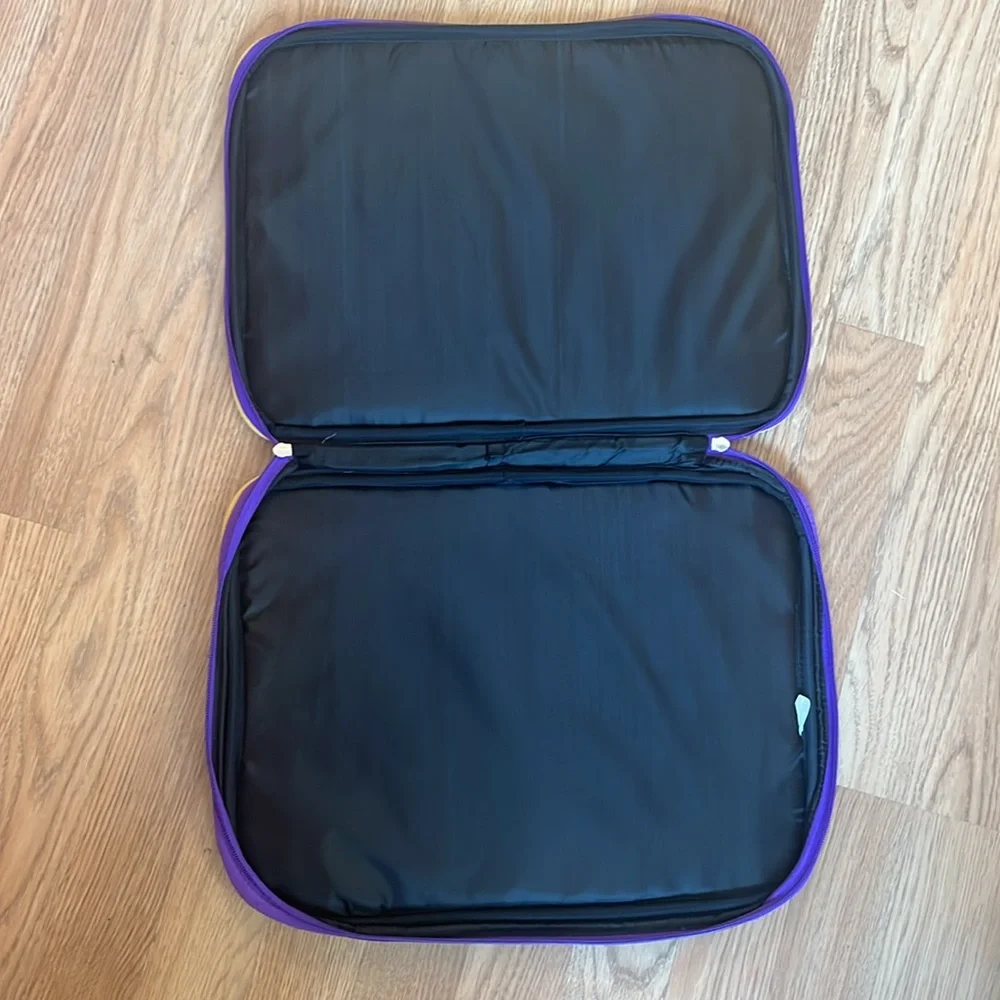 Polka Dot Laptop Sleeve Holder with Vinyl Lining